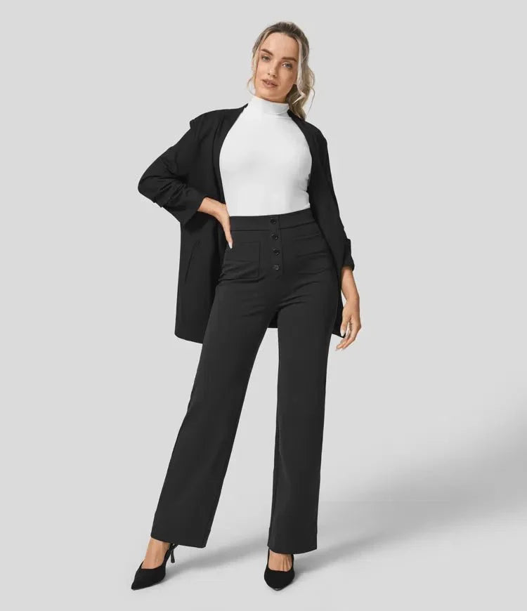 Emma™ | High Waisted Elastic Pants