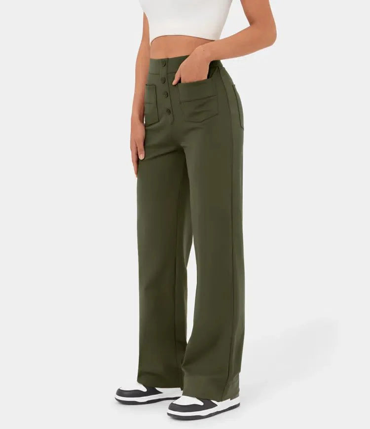 Emma™ | High Waisted Elastic Pants