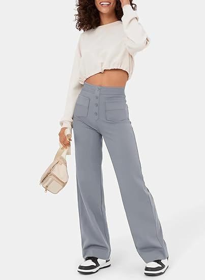 Emma™ | High Waisted Elastic Pants