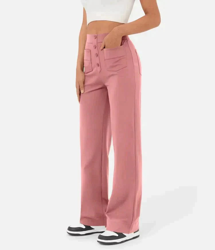 Emma™ | High Waisted Elastic Pants