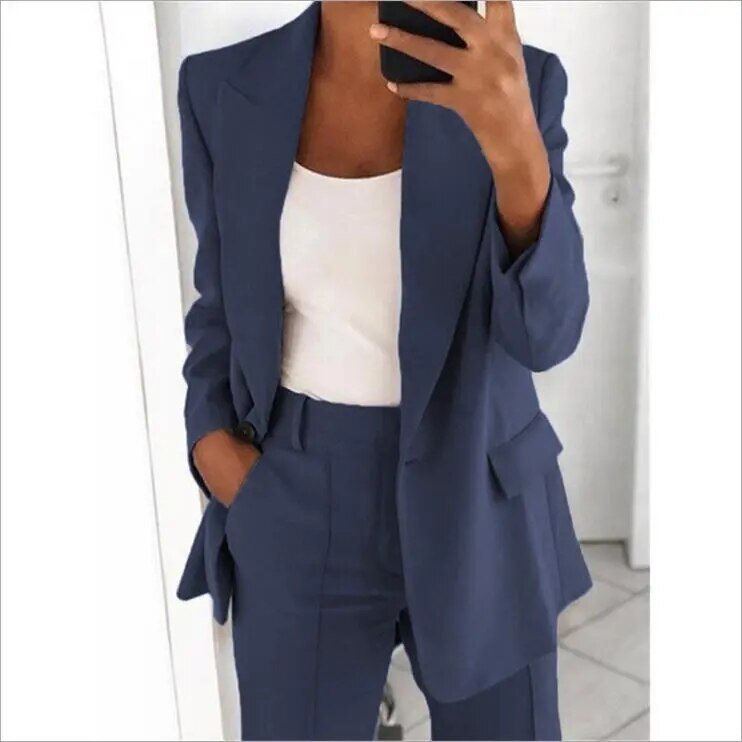 Marilyn™️ | Stilvoller Blazer-Anzug für Frauen - Schmeichelnde Passform