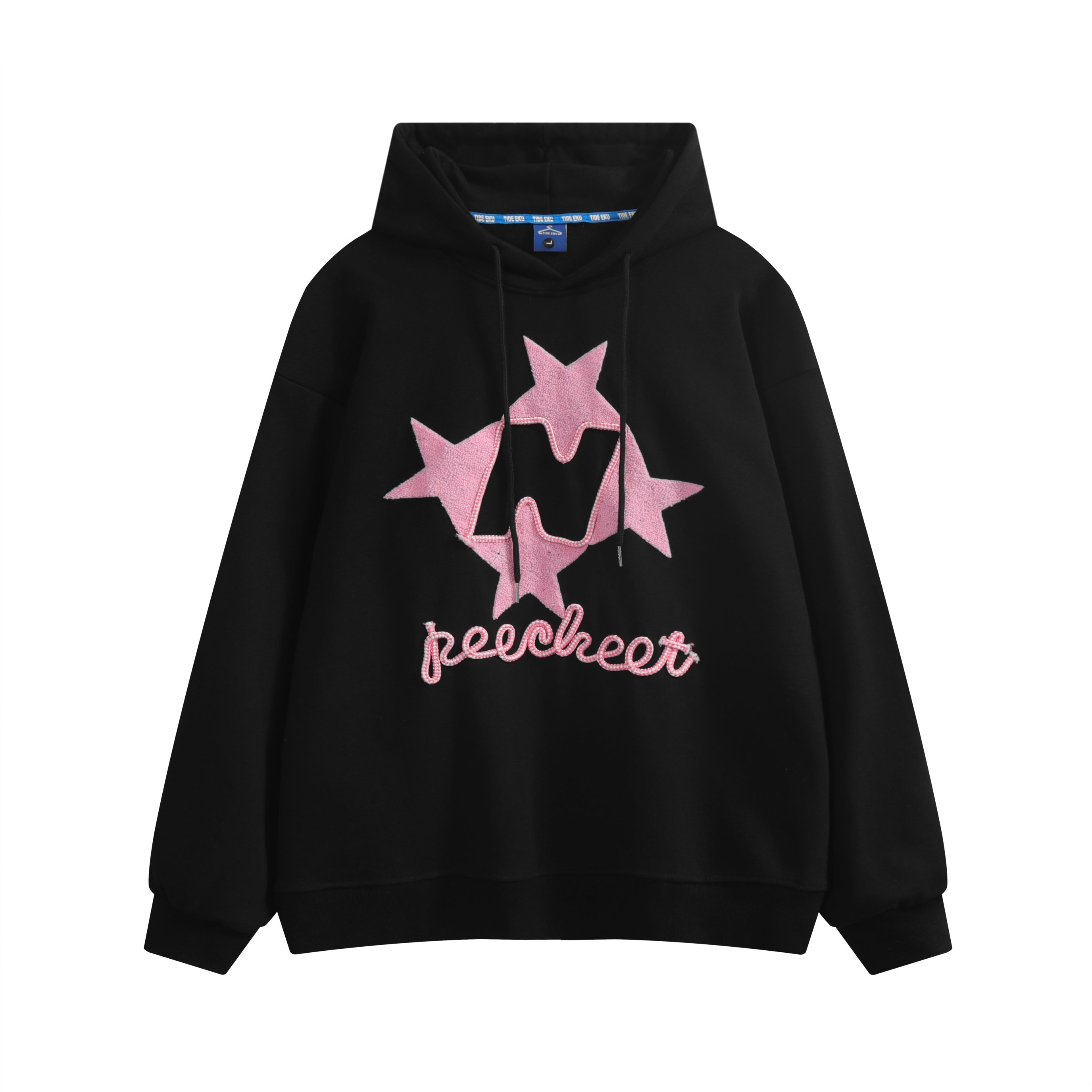 Star Embroidery Hoodie