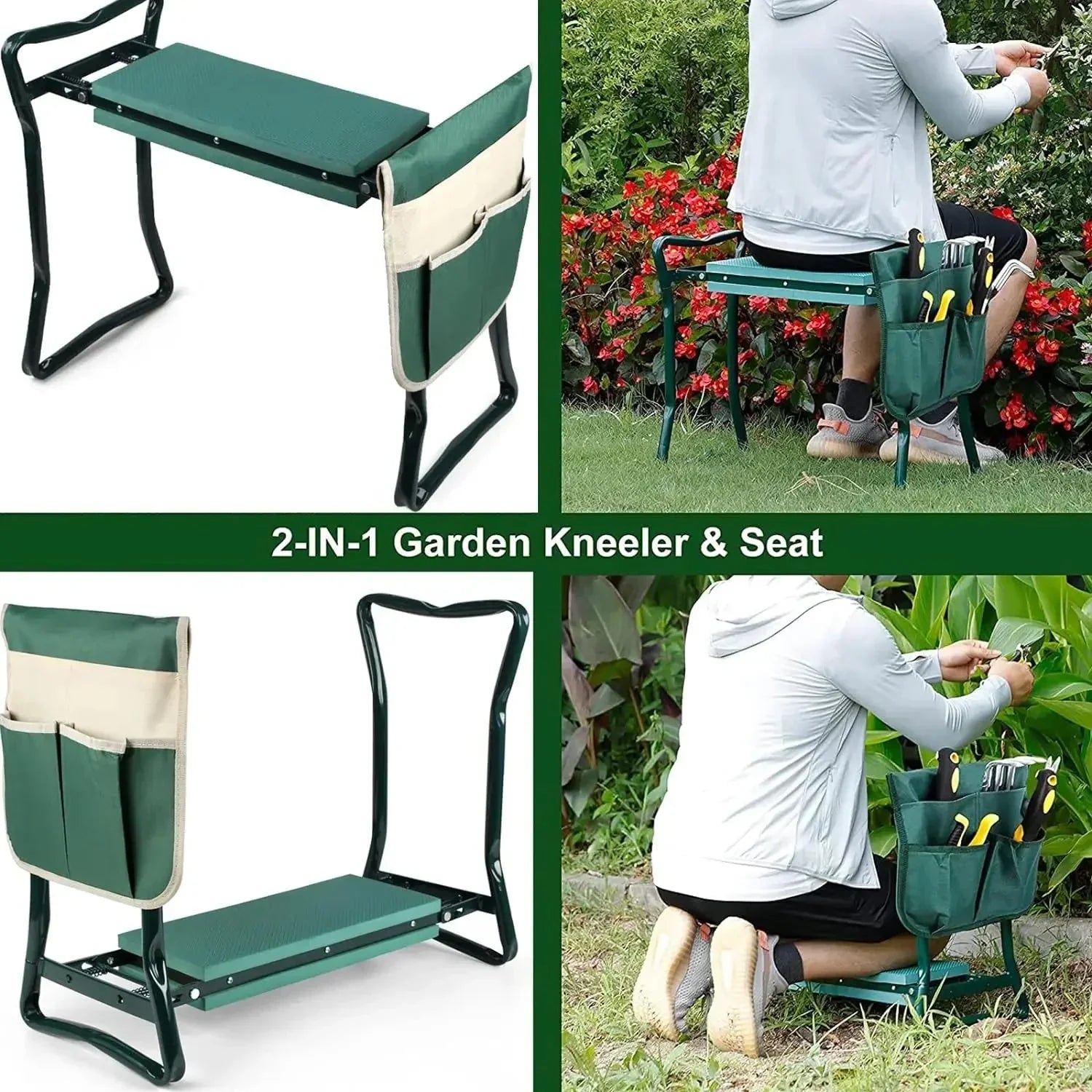 2-in-1 Garden Comfort Station Pro 2024