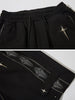 Star Zip Up Shorts