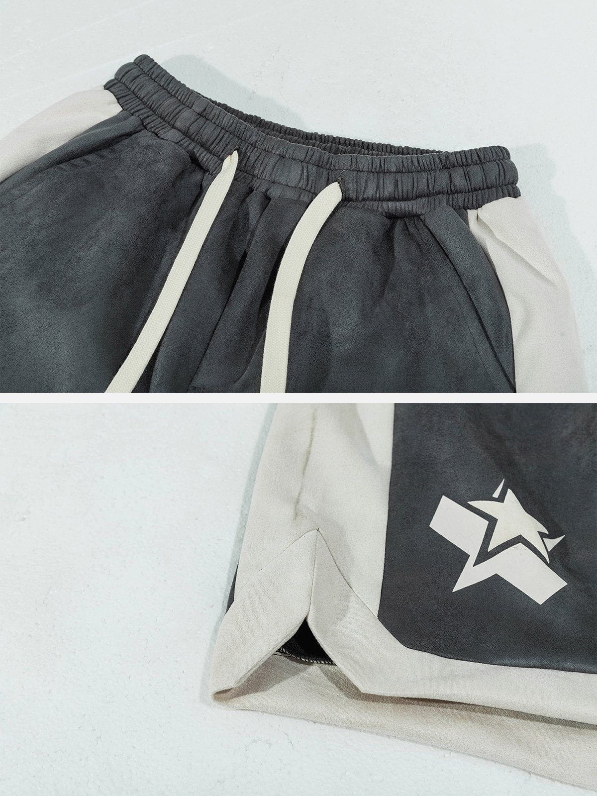 Star Suede Shorts