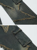 Modea  Distressed Effect Patchwork Star Denim Jeans