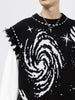 Modea  Starry Night Swirl Graphic Pullover Weste