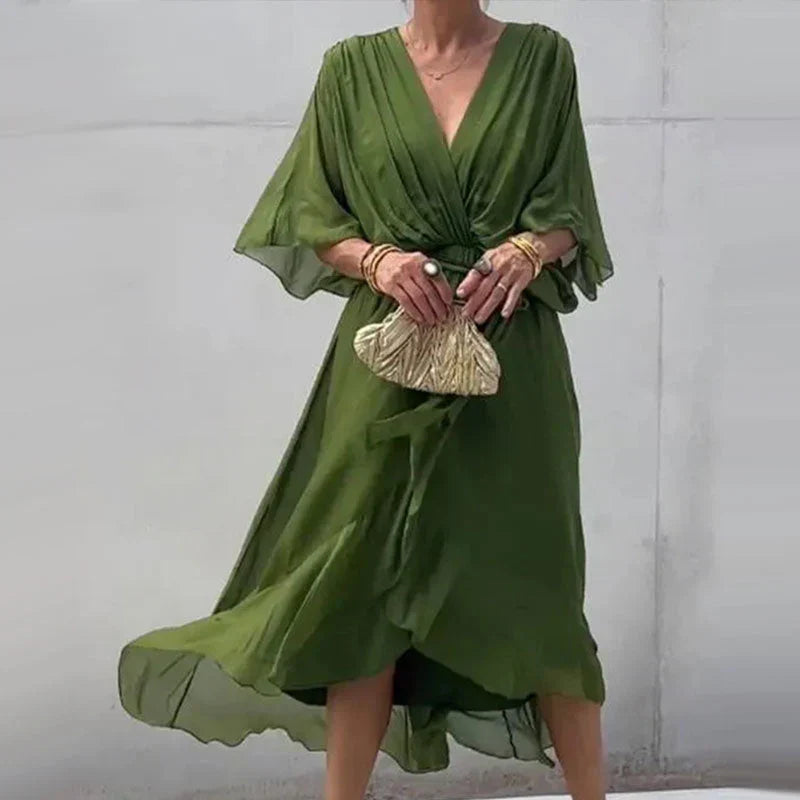 Elegantes Sommerkleid mit Rüschen - ANNELLA™